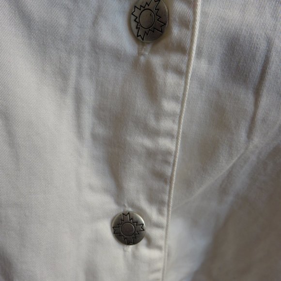 Mid-West Garment Co: White Ladies Western Shirt - Picture 3 of 6